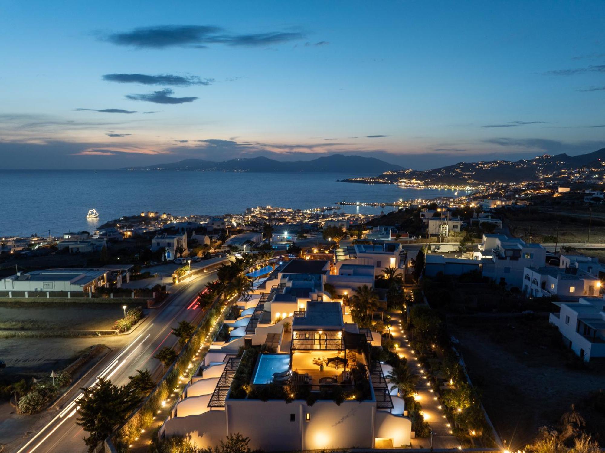 Asty Mykonos Hotel & Spa - World Of One Hotel Group Mykonos Town Exterior foto